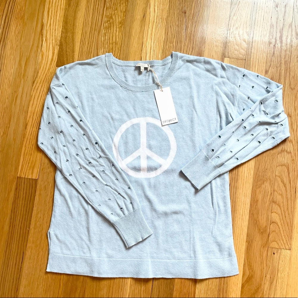 Project Peace Sign Sweater - Picture 9 of 10